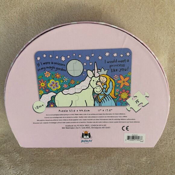 JELLYCAT Set of 2 PUZZLES for Toddler Girls Ages 18+ Months - Picture 3 of 4